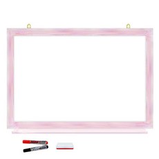 일반형 화이트보드 + 마카 검정 + 빨강 + 지우개, 핑크우드 완구_취미/학습완구/교구 반품 최저가 26,730원