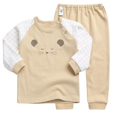 그린베베 아동용 봄가을 쥬쥬 양면내의 상하 세트 출산/유아동/출산준비물/선물 반품 최저가 9,700원