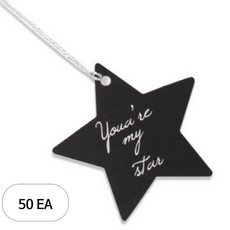 헬로우모리스 블랙 유아마이스타 택 4.5 x 4.5 cm, 혼합 색상, 50개입 문구/오피스/데코/포장용품 반품 최저가 2,750원