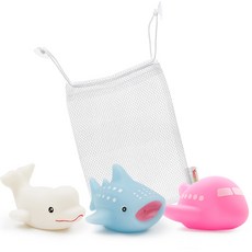 예꼬맘 LED 목욕 물놀이 장난감 프렌즈 3종 + 그물망 E 세트, 벨루가돌고래(화이트) + 비행기(핑크) + 고래상어(스카이블루), 1개 출산/유아동/욕실용품/스킨케어 반품 최저가 8,800원