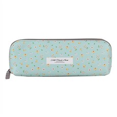 톡톡팬시 반달지퍼 꽃 필통, 민트, 1개 문구/오피스/학용품/수업준비 반품 최저가 3,150원