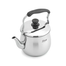 퀸센스 샤이니 인덕션 IH 스텐 주전자, 3L, 혼합 색상, 1개 주방용품/주전자/커피/티용품 반품 최저가 16,070원