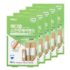아텍스 메디랩 스킨핏케어밴드 혼합형, 18개입, 5개 생활용품/건강/의료용품 반품 최저가 8,740원