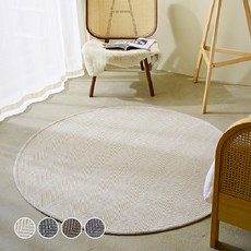 한빛카페트 헤링본 발탄 사계절 원형 러그 홈인테리어/FW 침구샵 반품 최저가 36,820원