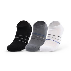 타이트엔드 남성용 원 바운딩 스니커즈 스포츠양말 3켤레, 화이트, 그레이, 블랙 스포츠/레저/기타스포츠 반품 최저가 6,840원