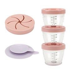 데일리라이크 봉봉 트라이탄 볼 실속 이유식보관용기, 130ml, 스트로베리, 1세트 주방용품/밀폐저장/도시락 반품 최저가 7,620원