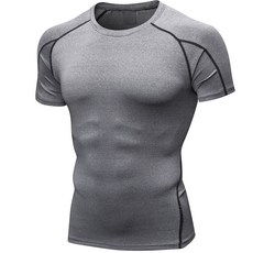 Tech 남성용 언더레이어 기능성 반팔 패션의류/잡화/속옷/잠옷 반품 최저가 9,240원