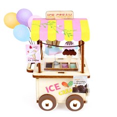 영공방 DIY 태엽오르골 아이스크림마차 YM-953, 1개, 1피스 완구/취미/퍼즐/큐브/피젯토이 반품 최저가 8,220원