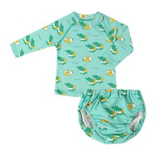 베이비앙 튜브악어 아기수영복 수영장기저귀 세트 상의 M + 팬티형 M, 중형(M), 1매 생활용품/수영장기저귀 반품 최저가 20,190원