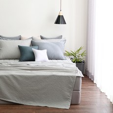 타카타카 프리미엄시어서커 그레인 여름 홑이불, 그레이 홈인테리어/침구 반품 최저가 8,140원