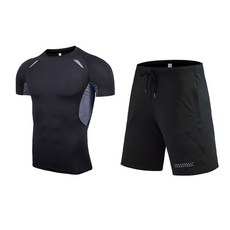 나야스타일 남성용 헬스 머슬핏 상의 반바지 세트 HL-245 스포츠/레저/남성스포츠의류 반품 최저가 13,470원