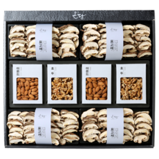 온담 마음담은 꽉찬 견과표고 혼합세트, 1세트 식품/식품 선물세트 반품 최저가 30,510원