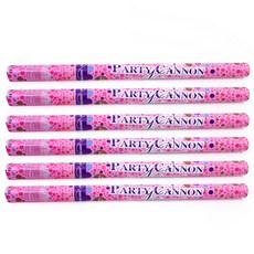 파티해 공기압폭죽 하얀종이꽃가루, 혼합색상, 6개 문구/오피스/파티/이벤트 반품 최저가 35,260원