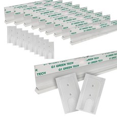 베란다문 투명 틈막이 10p + 풍지판 상하단 패킹 5p 세트, 1세트 홈인테리어/방한용품 반품 최저가 23,090원