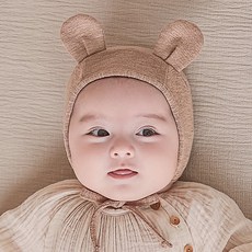 해피프린스 베베 베어 아기보넷 패션의류/잡화/유아동패션 반품 최저가 4,620원