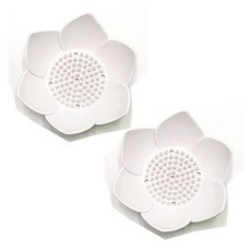 리버그린 플라워 실리콘 비누 받침, 화이트, 2개 생활용품/수납/정리 반품 최저가 5,400원