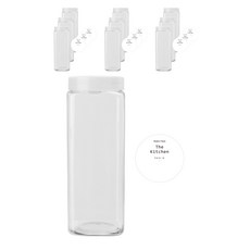 사각 잡곡통 1200ml x 10p + 반투명캡 10p + 네임스티커 원형 10p, 혼합색상, 1개 주방용품/밀폐저장/도시락 반품 최저가 21,750원