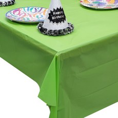리빙다 단색 파티 테이블보 라임, 1개입, 4개 주방용품/일회용품/종이컵 반품 최저가 6,090원