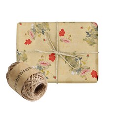 인디케이 전통 민화 화훼도 포장지 20p+마끈2p, 1세트 문구/오피스/데코/포장용품 반품 최저가 9,350원