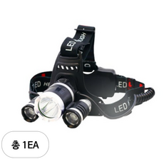 에디슨 3구 충전식 헤드 렌턴 HLT-301, 혼합색상, 1개 스포츠/레저/등산/아웃도어 반품 최저가 7,340원