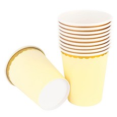 골드라인 파티컵 옐로우 240ml, 3박스 주방용품/일회용품/종이컵 반품 최저가 6,100원