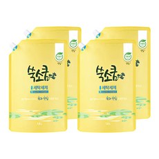 쑥소쿰 연잎 세탁세제, 4개, 1.6L 생활용품/청소/주방세제 반품 최저가 20,910원
