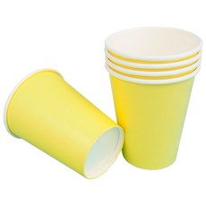 파티피아 컵 베이비옐로우 270ml, 6개입, 10박스 주방용품/일회용품/종이컵 반품 최저가 4,290원