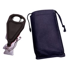 트래블큐브 휴대용 방문 안심 잠금장치 블랙 + 파우치, 1세트 생활용품/안전/호신용품 반품 최저가 7,520원