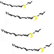 파티쇼 할로윈 장식 박쥐가랜드 대 4p, 1개 문구/오피스/파티/이벤트 반품 최저가 5,070원