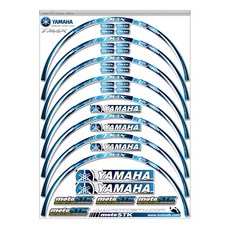 모토스티커 야마하티맥스 휠스티커 티맥스블루, 1세트 자동차용품/차량관리/소모품 반품 최저가 14,700원