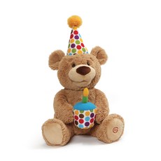 건드 노래하는 생일축하 곰돌이 작동인형, 30cm, 혼합색상, 1개 완구/취미/인형 반품 최저가 37,160원