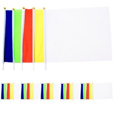 파티해 응원 깃발 5종 세트, 레드 + 옐로우 + 그린 + 블루 + 화이트, 30개 스포츠/레저/구기스포츠 반품 최저가 12,780원
