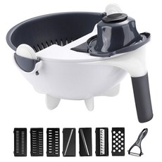 케이에스몰 다용도 멀티 채칼 세트, 화이트 + 그레이, 1세트 주방용품/주방조리도구 반품 최저가 7,260원