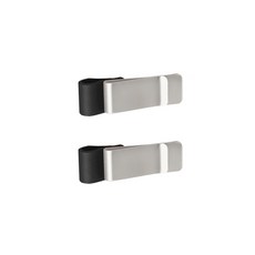 펜 홀더 클립, 실버 블랙, 2개 문구/오피스/다이어리/플래너 반품 최저가 7,780원