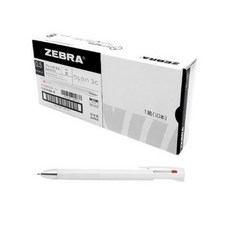 제브라 블렌3C 볼펜 0.5mm, 화이트, 1개 문구/오피스/필기류 반품 최저가 14,210원