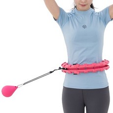 뱃살타파 돌리고 고급형 훌라후프, 1750g, 핑크, 1개 undefined/undefined 반품 최저가 12,450원
