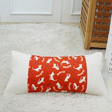 휴잠 야옹이 낮잠 베개커버 + 메밀 세트, 레드, 1개 출산/유아동/출산준비물/선물 반품 최저가 7,120원