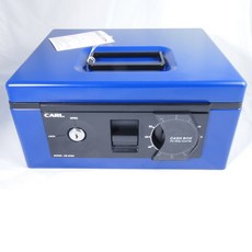 CARL 4종현금2중금고 CB-8560 A5 서류보관, 블루 문구/오피스/사무용품 전문관 반품 최저가 20,600원