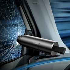 베이스어스 차량용 비상용 망치 실버, 1개 자동차용품/부품/안전/공구 반품 최저가 5,510원