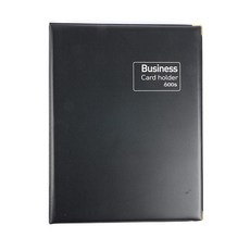 알파 명함첩 고주파 600S, 흑색 문구/오피스/사무용품 전문관 반품 최저가 11,700원