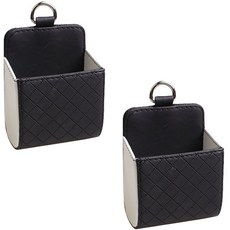 앤티스 유럽풍 차량용 포켓, 2개, 블랙 + 화이트 자동차용품/인테리어 반품 최저가 7,650원