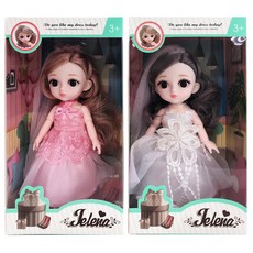 아가플러스 젤레나 미니 구체관절 인형, 16cm, 리나, 릴리, 1개 완구/취미/인형 반품 최저가 11,310원