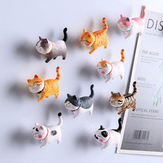 빌리네집 고양이 냉장고 자석, B세트 홈인테리어/홈데코/디퓨저 반품 최저가 11,430원