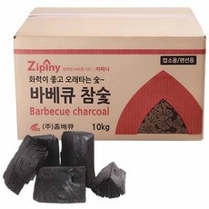 지피니 바베큐참숯, 10kg, 1개 스포츠/레저/캠핑전문관 반품 최저가 26,500원