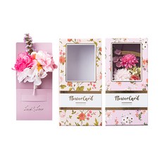 비아케이스튜디오 플라워 카드 박스 2종 세트, 핑크, 피치, 1세트 문구/오피스/카드/엽서/봉투 반품 최저가 22,050원