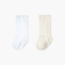 하이베이비키즈 입체물결 니삭스 2종 세트 패션의류/잡화/유아동패션 반품 최저가 5,520원