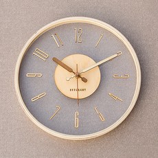 서운아트 자작나무 우디 유리 벽시계, 내추럴 홈인테리어/홈데코/디퓨저 반품 최저가 27,360원