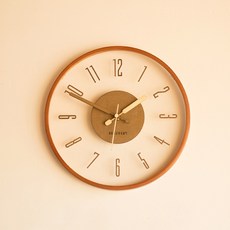 서운아트 자작나무 우디 무소음 유리 벽시계, 브라운 undefined/undefined 반품 최저가 27,360원