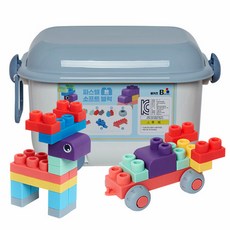 붐키즈 파스텔 소프트 블럭 80p, 혼합색상, 1세트 undefined/undefined 반품 최저가 21,660원