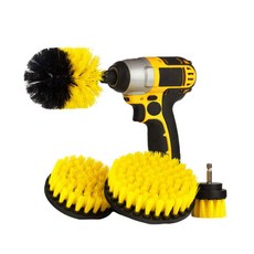 아리코 다용도 드릴 청소브러쉬 4종 세트 옐로우 자동차용품/세차/카케어 반품 최저가 4,230원